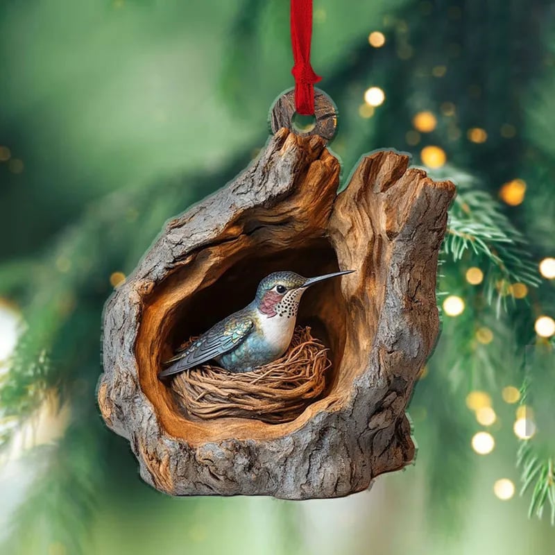 Animal Christmas Ornament – Handmade Tree Decoration