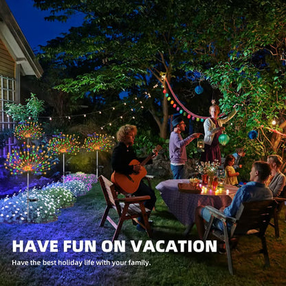 Solar Powered Garden Fairy Lights – Outdoor LED String