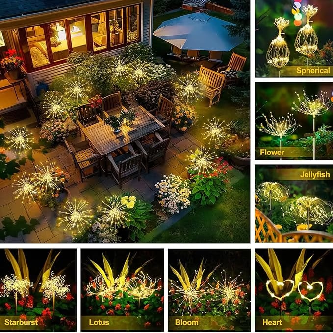 Solar Powered Garden Fairy Lights – Outdoor LED String