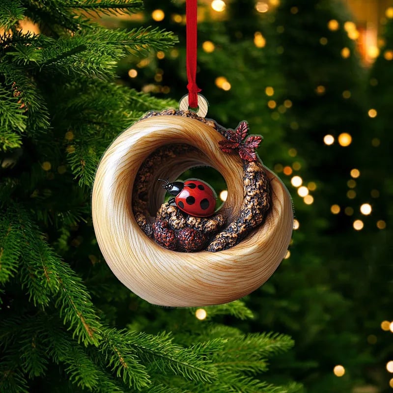 Animal Christmas Ornament – Handmade Tree Decoration