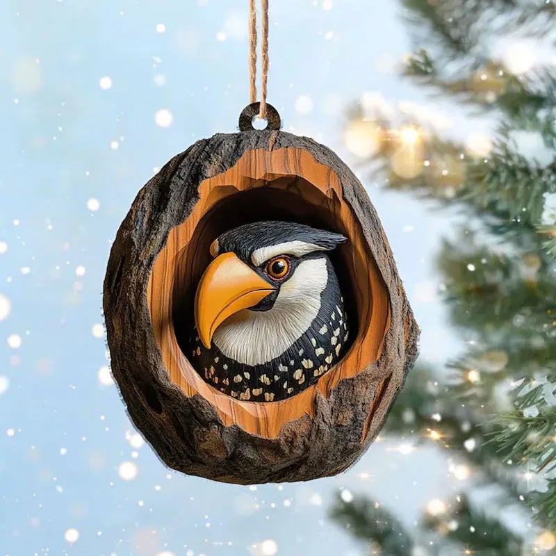 Animal Christmas Ornament – Handmade Tree Decoration
