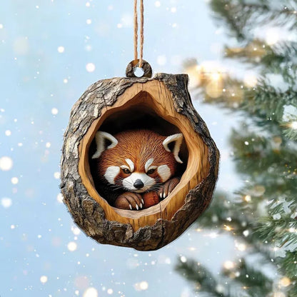 Animal Christmas Ornament – Handmade Tree Decoration