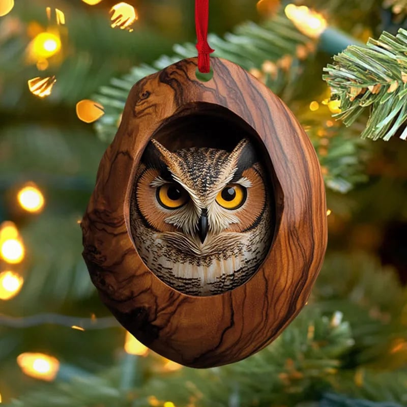 Animal Christmas Ornament – Handmade Tree Decoration