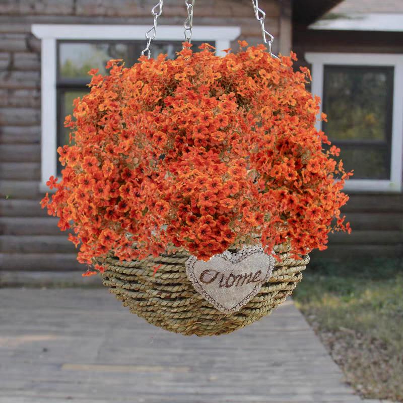 Realistic Fall Fake Flowers  UV Resistant