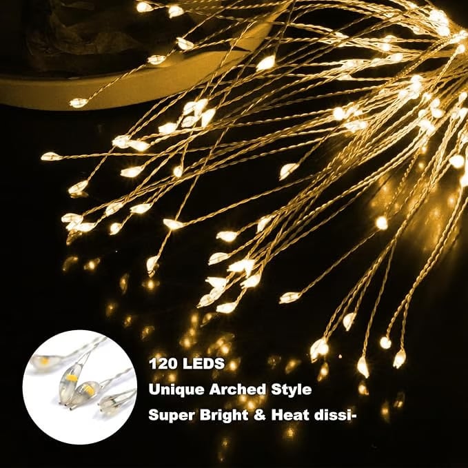Solar Powered Garden Fairy Lights – Outdoor LED String