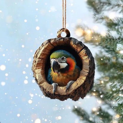 Animal Christmas Ornament – Handmade Tree Decoration