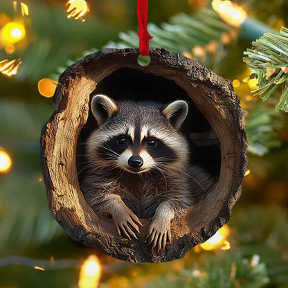 Animal Christmas Ornament – Handmade Tree Decoration