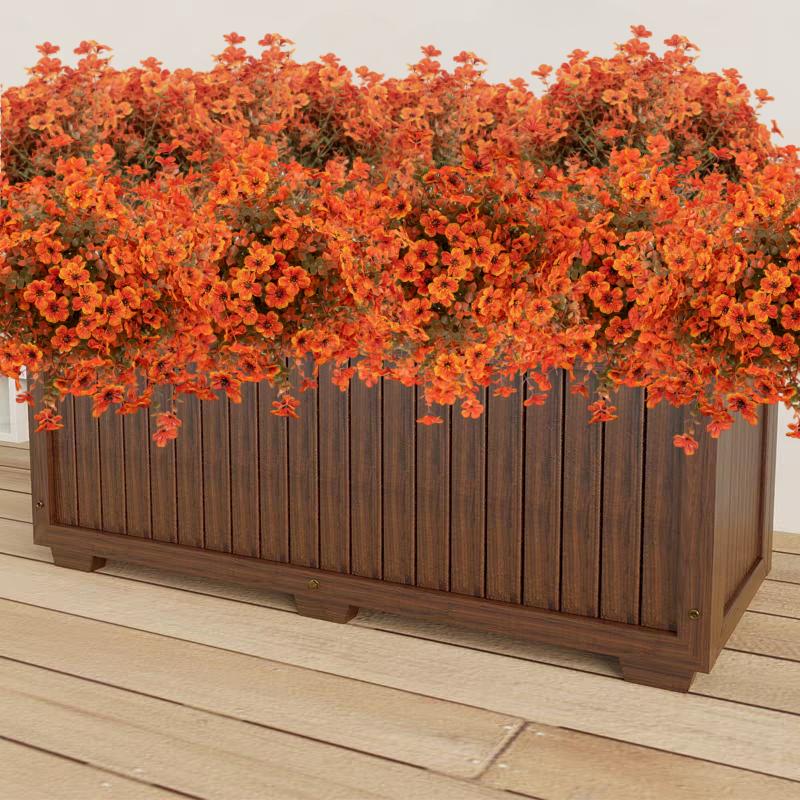 Realistic Fall Fake Flowers  UV Resistant