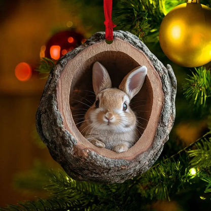 Animal Christmas Ornament – Handmade Tree Decoration